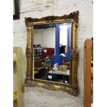 GILT FRAMED MIRROR