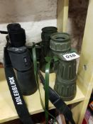 2 PAIRS OF BINOCULARS