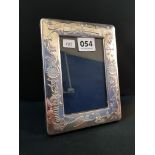 SILVER PHOTO FRAME CHILDS CHRISTENING