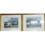 PAIR OF WATERCOLOUR LANDSCAPES