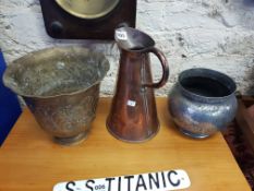 3 ITEMS OF METALWARE