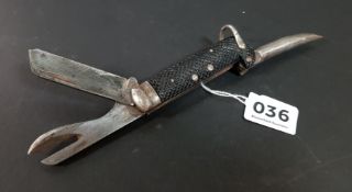 MILITARY PEN KNIFE MARKED 1944 RICHARDS, SHEFFIELD