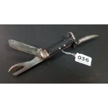 MILITARY PEN KNIFE MARKED 1944 RICHARDS, SHEFFIELD