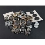 LARGE QUANTITY OF QC ROYAL ULSTER CONSTABULARY BUTTONS