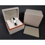 JAEGER-LE-COULTRE GENTS MASTER ULTRA THIN SKELETON WATCH IN BOX WITH MANUAL WORKING ORDER