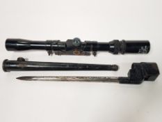 GUN SIGHT AND BAYONET