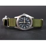 AMERICAN MILITARY HAMILTON H3 WATCH WORKING ORDER