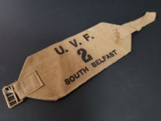 ORIGINAL UVF NO.2 SOUTH BELFAST ARMBAND