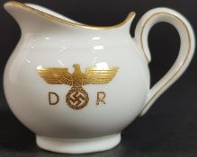 JOSEPH GOEBBEL DEUTSCHE REICHSBAHN NYMPHENBURG PORCELAIN CREAMER. NYMPHENBURG PORCELAIN SMALL MILK