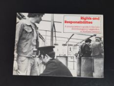 NORTHERN IRELAND TROUBLES BOOKLET - RIGHTS AND RESPONSIBILITIES A YOUNG PERSONS GUIDE TO THE LAW AND