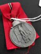 THIRD REICH RUSSIAN FRONT MEDAL - NO MAKERS MARK