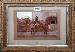 LATE VICTORIAN/EARLY EDWARDIAN LAFAYETTE PHOTOGRAPH OF A ROYAL IRISH CONSTABULARY MOUNTED DIVISION