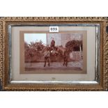 LATE VICTORIAN/EARLY EDWARDIAN LAFAYETTE PHOTOGRAPH OF A ROYAL IRISH CONSTABULARY MOUNTED DIVISION