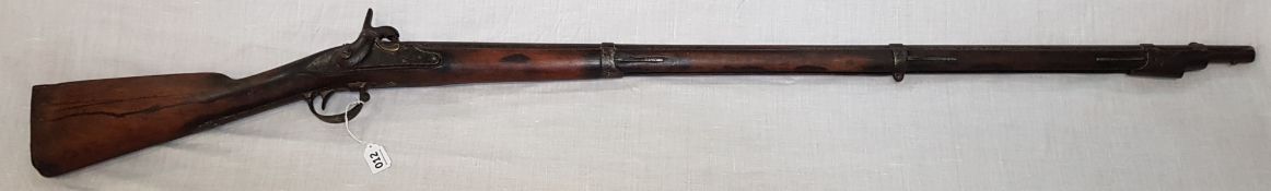 VICTORIAN PERCUSSION LONG RIFLE