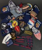 LARGE QUANTITY OF MILITARY AND POLICE PATCHES
