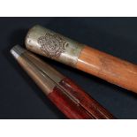 WW1 ARMY SERVICE CORP SWAGGER STICK AND PACE STICK