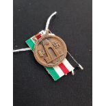 THIRD REICH AFRICA KORPS MEDAL - EARLY ISSUE