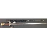 FRENCH GRAS BAYONET- 1878