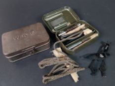 SLR CLEANING KIT & A WAR DEPT TIN