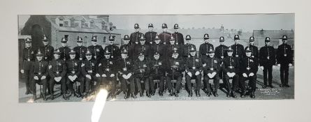 DUBLIN METROPOLITAN POLICE FRAMED PHOTOGRAPH