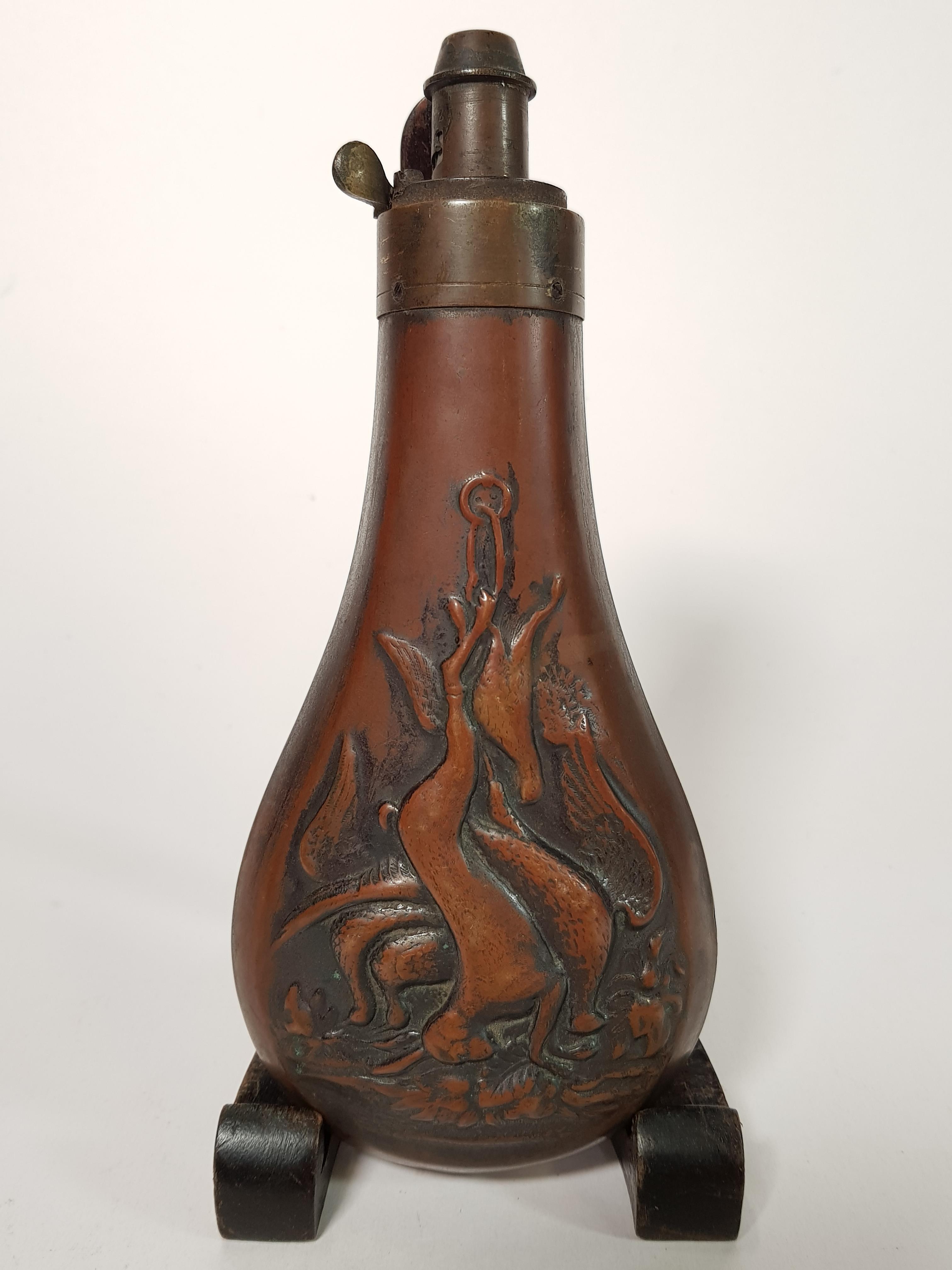 COPPER POWDER FLASK