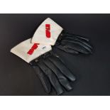 PAIR OF RUC GAUNTLETTE MOTORCYCLE GLOVES