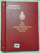 ROYAL ULSTER CONSTABULARY ROAD TRAFFIC MANUAL