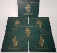QTY OF WARRANT OF OFFICERS MESS ULSTER DEFENCE REGIMENT PLACEMATS