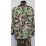 NORTHERN IRELAND TROUBLES BRITISH ARMY 68 PATTERN DPM JACKET AND TROUSERS