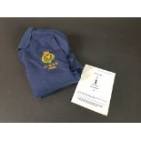 ROYAL ULSTER CONSTABULARY MSU POLO SHIRT & TRAINING AIDE MEMOIR