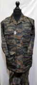 UNUSED MIL-TEC TIGER STRIPE CAMOUFLAGE (VIETNAM TYPE) SHIRT AND TROUSERS