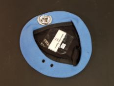 RUC ISSUE KOSOVO UN BERET AND BADGE