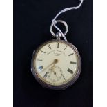 SILVER POCKET WATCH