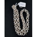 HEAVY SILVER NECKLACE