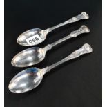 3 silver spoons 171 grams