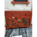 Small oriental cabinet