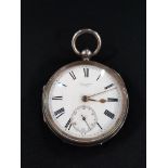 SILVER POCKET WATCH