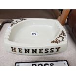 Hennessy Pub Ashtray