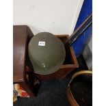 Old British WW2 helmet