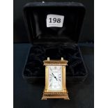 Miniature Carriage Clock