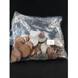 Bag coins