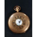 HALF HUNTER POCKET WATCH