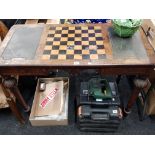 Early 19th Century inlaid games table