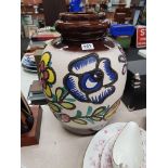 LARGE WEST GERMAN VASE