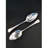 Pair of Tablespoons (silver) London 1799