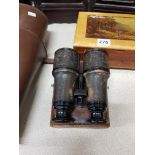 Old naval binoculars
