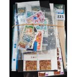 Stamp Album of Mint British Stamps + others