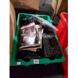 Box lot of old cameras