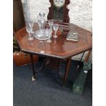 Edwardian inlaid table