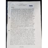 COPY OF DOCUMENTS FOUND DURING SEARCH OF THE MAZE PRISON